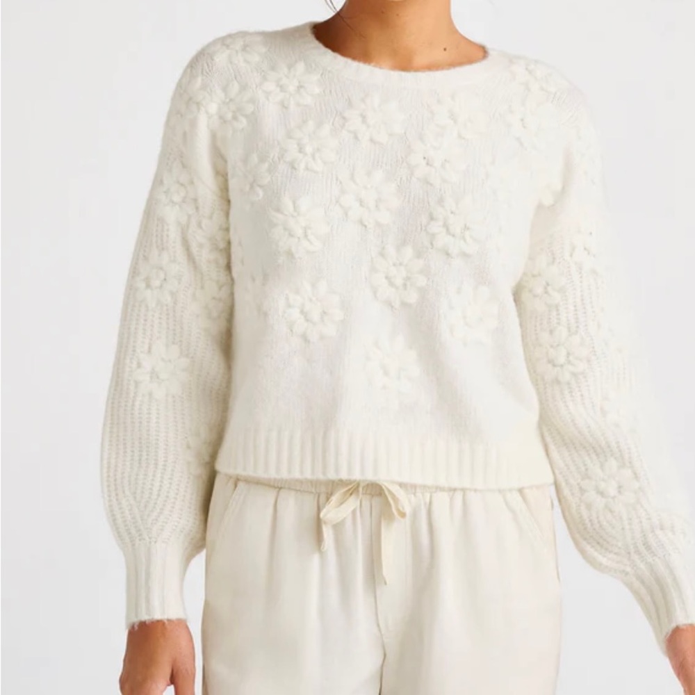 Splendid Margo Floral Sweater